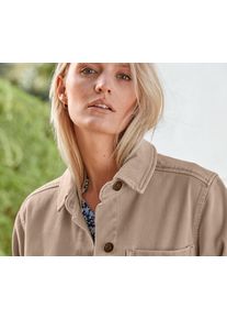 Tchibo - Denimjacke - Damen - Gr. 46 - beige