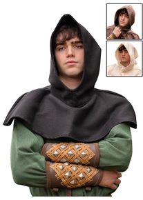 maskworld Medieval hood - Dunhelm