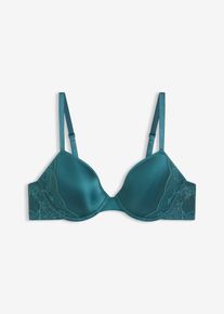 Soutien-gorge à coques en microfibre - pétrole - taille 115B - bonprix