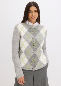 Gilet en maille - gris - taille 42/44 (M) - bonprix