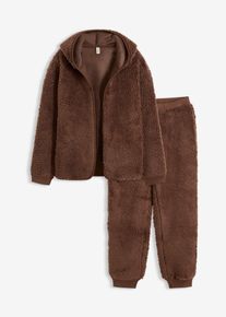 Ensemble d&rsquo;int&eacute;rieur en peluche - marron - taille 50/52 (XL) - bonprix