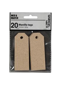 Creativ Company - Manila Labels 20 pcs.