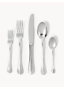 Polished Cutlery Set Zooey, in various set sizes Silver Metal 1 person (sæt af 5) | Westwing Collection