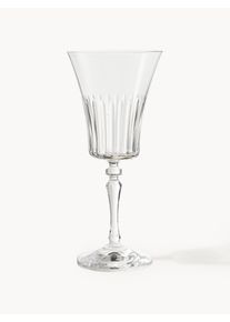 Copos de vinho tinto de cristal Alessio, conjunto de 4 Transparente Vidro Ø 9 x Alt 22 cm, 310 ml | Westwing Collection