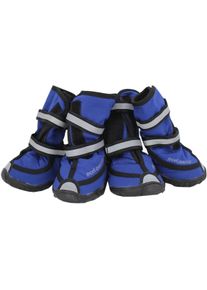 PORTAWEAR Softshell Hundeschuhe, 4 Stück, blau, XL