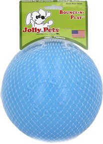 Jolly Pets Bounce-n-Play Ballspielzeug, hellblau, Ø20cm