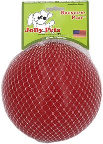Jolly Pets Bounce-n-Play Ballspielzeug, rot, Ø15cm