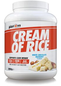 Per4m Cream of Rice, 2000 g Dose, White Chocolate Hazelnut