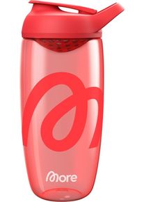 MORE NUTRITION More Protein Shaker, 700 ml, Red