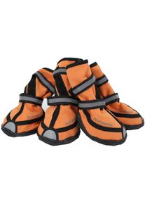 PORTAWEAR Softshell Hundeschuhe, 4 Stück, orange, XS