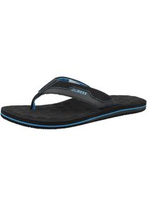 Reef Chinelos de dedo 'The Ripper' em preto Tamanho 44 Estampado com logo