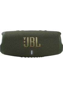JBL Bluetooth-Lautsprecher »Charge 5 Portabler« (Bluetooth 40 W) wasserdicht in grün