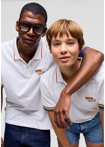 Capelli New York Poloshirt »Otto-Diversity Shirt« modisches Unisex Pride Polo mit klarer Botschaft in bunt, Größe S