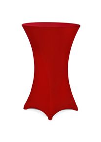 Detex Funda elástica para mesa de pie bistro Burdeos Ø 60cm