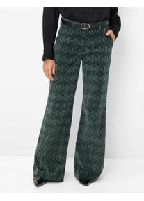 Brax Dames Style MAINE LASER MIDNIGHT FOREST, donkergroen,