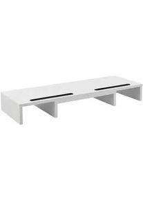 [en.casa] Monitorständer Vilppula , Holzwerkstoff , 79x10.5x27 cm , Büromöbel, Schreibtische