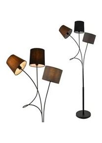 lux.pro Stehleuchte Treviso , Metall , E14 , 24x146x24 cm , Lampen & Leuchten, Innenbeleuchtung, Stehlampen