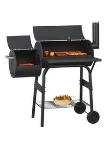 casa.pro Smoker-Grill Arielli , Metall , 110x115x64 cm , Grills, Holzkohlegriller