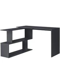 [en.casa] Schreibtisch Arendal , Holzwerkstoff , Rechteckig,Rechteckig , 120x76.5x50 cm , Büromöbel, Schreibtische, Schreibtischkombinationen