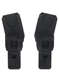 Jimmylee Adapter , Schwarz , Metall, Kunststoff , SGS-geprüft , Baby on Tour, Kinderwagen, Kinderwagenzubehör, Kinderwagen-Adapter