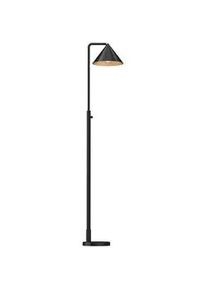 Elstead Lighting Stehleuchte , Schwarz , Metall, Glas , 22.9x148.8 cm , RoHS, Ce , Lampen & Leuchten, Leuchtenserien