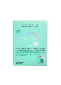 inuwet - Pads Esfolianti Per Il Viso - Confezione da 6 Kit pulizia viso 60 g unisex