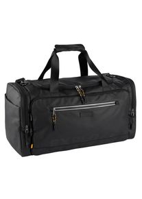 Camel Active , Weekender »Explore« wasserabweisendes recyceltes Nylon und reflektierende Reißverschlüsse , schwarz