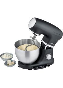 Severin , Küchenmaschine »KM 3898 mit integrierter Waage« , edelstahl/schwarz
