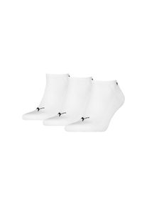 Puma , Sneakersocken »CUSHIONED SNEAKER 3P« 3 Paar tlg. mit Frottee , 3x weiß , 39-42 , 39-42 , Damensocken von Puma