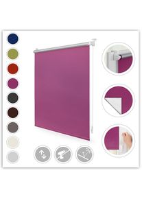 LICHTBLICK ORIGINAL , Seitenzugrollo »Klemmfix Hitzeschutz« verdunkelnd Perlreflex-beschichtet energiesparend ohne Bohren freihängend mit...