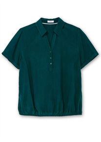 sheego Chemisier vert taille 40