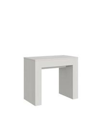 Itamoby Consolle allungabile 90x49/307 cm Extra Bianco Frassino