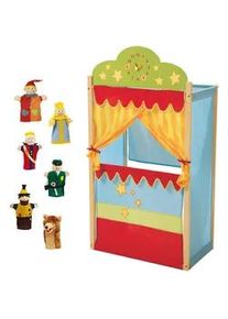 Roba Kaspertheater mit Holzgestell , Multicolor , Holzwerkstoff , 65.5x123.5x39 cm , Spielzeug, Sonstiges Spielzeug