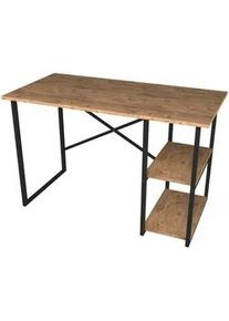 [en.casa] Schreibtisch Nittedal , Holzwerkstoff , Rechteckig,Rechteckig , 120x75x60 cm , Büromöbel, Schreibtische, Schreibtische