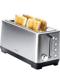 Cecotec BigToast Extra Double Toaster, Toaster, Silber