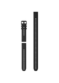 Garmin Smartwatch Acc, Descent Mk2s, 20 mm schwarzes QuickFit-Silikonarmband (20 mm, Silikon), Uhrenarmband, Schwarz