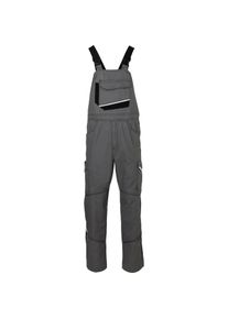 KÜBLER Kübler, Arbeitshose, Latzhose ICONIQ cotton anthrazit/schwarz Form 3140 Grösse 27 (27)