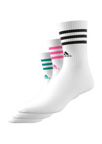 Adidas, Damen, Sportsocken, 3S Cushioned Sportswear Crew 3-Pack (40 - 42), Weiss