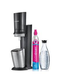 SodaStream Crystal 3.0, Wassersprudler, Schwarz