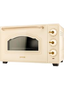 Gorenje Mini Ofen OM30CLI 30L cr, Kleinbackofen, Beige