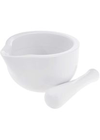 Kerbl Stössel+Mörser Porzellan, Küchengadgets, Weiss