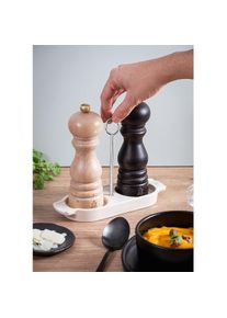Peugeot Salzm&uuml;hle PARIS 15 cm U"Select Buche natur, Pfefferm&uuml;hle + Salzm&uuml;hle