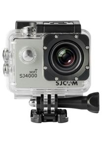 Sjcam SJ4000 WiFi camera silver (WLAN), Action Cam, Silber