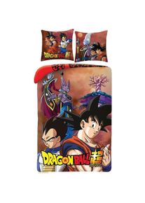 Halantex, Bettwäsche, Dragon Ball Bettwäsche Ver. 1 140 x 200 cm / 70 x 90 cm (Duvetbezug, 140 x 200 cm, 70 x 90 cm)