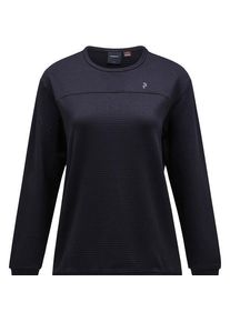 Peak Performance, Damen, Pullover, Trail Polartec Crew Sweatshirt Schwarz Damen, Schwarz, (S)