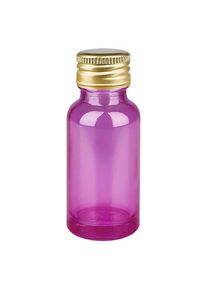 20 ml flesje 11 mm schroefdop aluminium-goud met standaarddop PurpleLine UT18/20