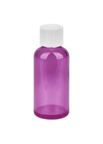 50 ml flesje 11 mm schroefdop wit met standaard sluiting kinderveilig PurpleL...