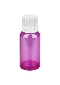 20 ml flesje 11 mm schroefdop wit met verzegeling PurpleLine UT18/20