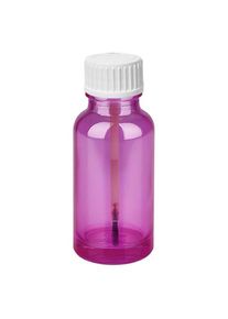 20 ml kwastflesje wit met standaard sluiting PurpleLine UT18/20