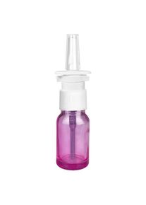 10 ml neussprayflesje. Wit/tr.. met standaarddop PurpleLine UT18/10